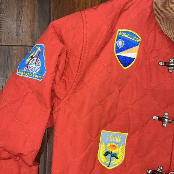 FOUND By Anthropology Farmstead Quilt Patch Jacket Sz M - Picture 4 of 14